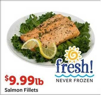 Fareway Salmon Fillets offer