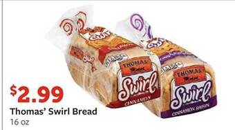 Fareway Thomas' Swirl Bread offer