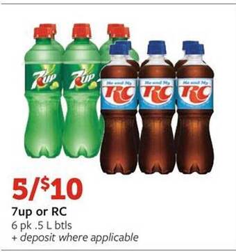 Fareway 7up Or Rc offer