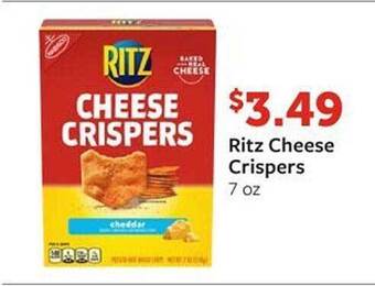 Fareway Ritz Cheese Crispers offer