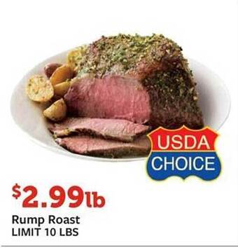 Fareway Rump Roast offer
