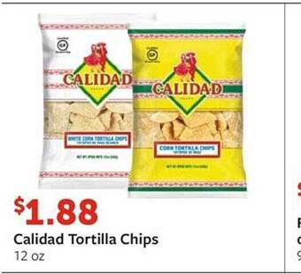 Fareway Calidad Tortilla Chips offer