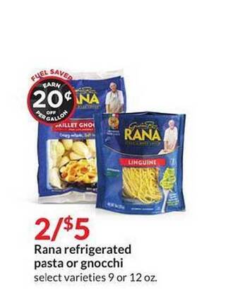 Hy-Vee Rana Refrigerated Pasta Or Gnocchi Select Varieties offer