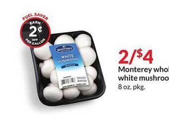 Hy-Vee Monterey Whole White Mushrooms offer