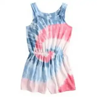 Kohl's Girls 6-20 so® knot strap romper in regular & plus offer