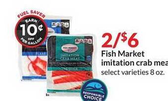 Hy-Vee Fish Market Imitation Crab Meat Select Varieties offer