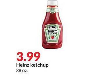Hy-Vee Heinz Ketchup offer
