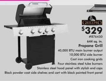Valu Home Centers Propane Grill Grillpro offer