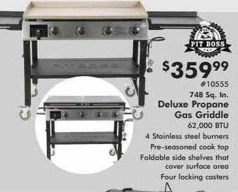Valu Home Centers Deluxe Propane Gas Griddle offer