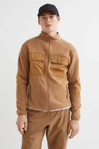 Fleece outdoor jacket