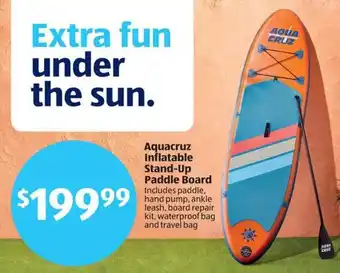Aldi Aquacruz Inflatable Stand-Up Paddle Board offer