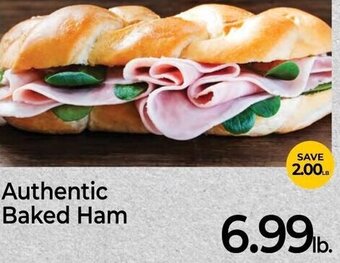 Roche Bros Authentic Baked Ham offer