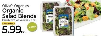 Roche Bros Organic Salad Blends 11 oz. offer