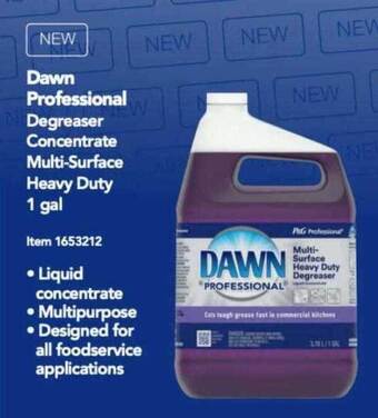 Costco Dawn Professional Degreaser Concentrate Multi-surface Heavy Duty offer