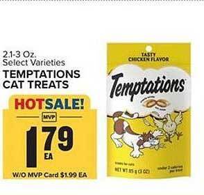 Food Lion Temptations Cat Treats offer