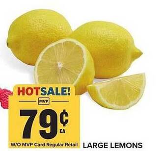 Food Lion Large Lemons offer