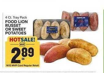 Food Lion Food Lion Russet Or Sweet Potatoes offer