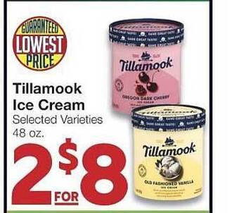 Market Street Tillamook Ice Cream offer
