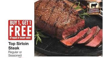 Market Street Top Sirloin Steak offer