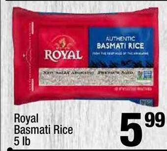 Super King Markets Royal Basmati Rice offer
