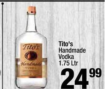 Super King Markets Tito's Handmade Vodka offer