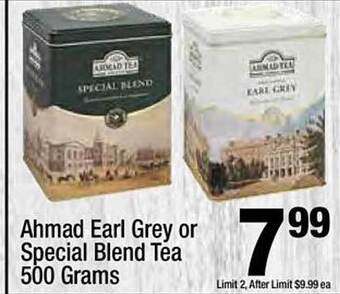 Super King Markets Ahmad Earl Grey Or Special Blend Tea offer