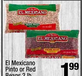 Super King Markets El Mexicano Pinto Or Red Beans offer
