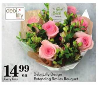 Pavilions Debi Lilly Design Extending Smiles Bouquet offer