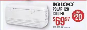Bass Pro Igloo Polar 120 Cooler offer