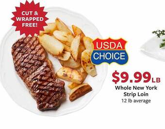 Fareway Whole New York Strip Loin offer