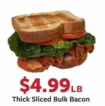 Fareway Thick Sliced Bulk Bacon offer