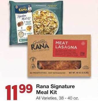 Market Street Rana Signature Meal Kit offer