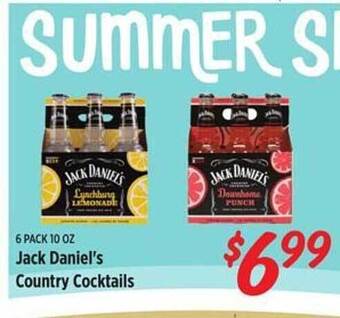 Rouses Jack Daniel's Country Cocktails offer