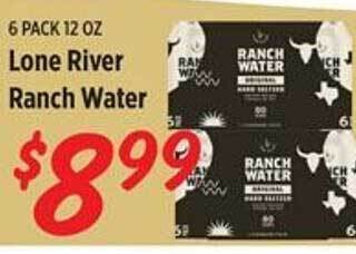 Rouses Lone River Ranch Water offer