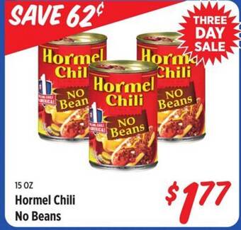 Rouses Hormel Chili No Beans offer