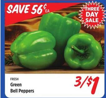 Rouses Green Bell Peppers offer