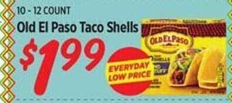 Rouses Old El Paso Taco Shells offer