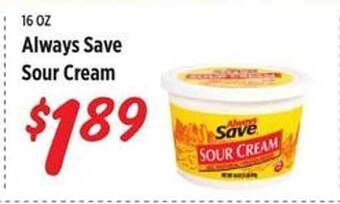 Rouses Always Save Sour Cream offer
