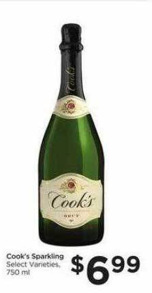 Food 4 Less Cook's Sparkling offer