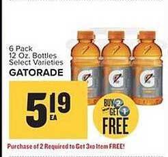 Food Lion Gatorade offer