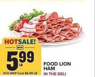 Food Lion Food Lion Ham offer