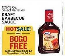 Food Lion Kraft Barbecue Sauce offer