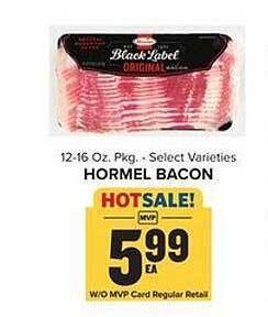 Food Lion Hormel Bacon offer