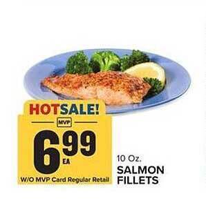 Food Lion Salmon Fillets offer