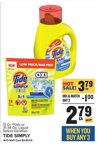Food Lion Tide Simply offer