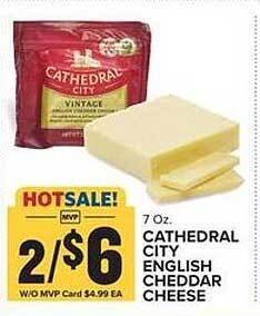 Food Lion Cathedral City English Cheddar Cheese offer