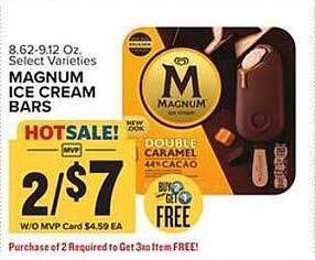 Food Lion Magnum Ice Cream Bars offer