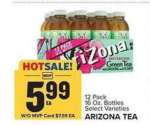 Food Lion Arizona Tea offer