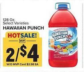 Food Lion Hawaiian Punch offer