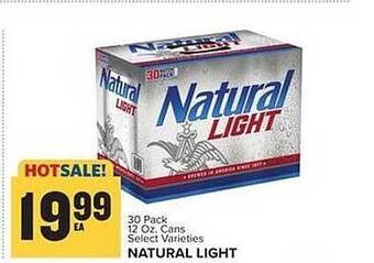 Food Lion Natural Light offer